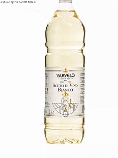 Уксус винный белый "Varvello", 6%, 1л