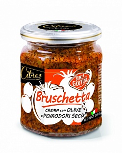 Приправа овощная Bruschetta с оливками и с вялеными томатами "Citres"  200 г