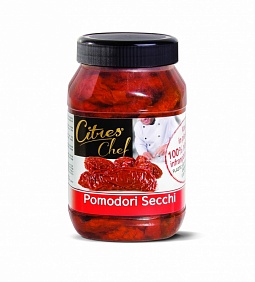 Томаты вяленные на солнце в масле  "Citres Chef"  980/570 г