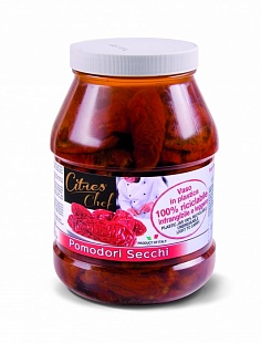 Томаты вяленные на солнце в масле  "Citres Chef"  2300/1350 г
