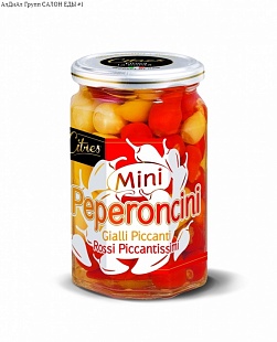 Перец мини острый "Citres", 290/160г